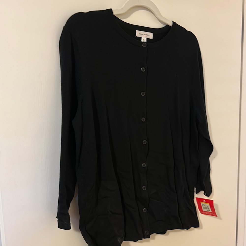 Black sweater new Target size XL Isaac Mizrahi